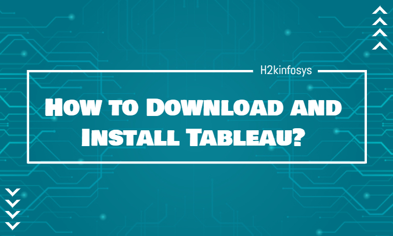 how to install tableau personal